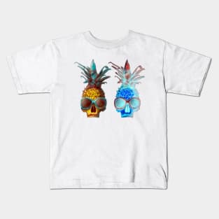 Pineapple Skull Kids T-Shirt